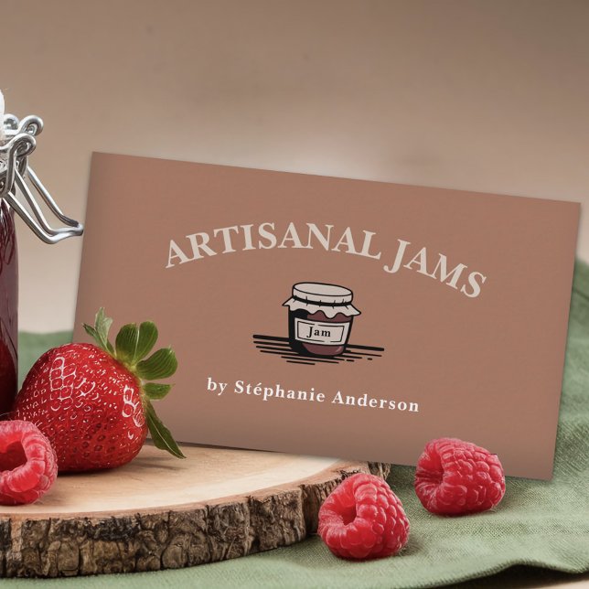 Artisanal Jam Business Card (Artisanal Jam Business Card)