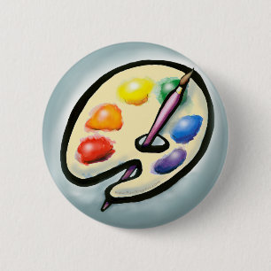 Artist 6 Cm Round Badge