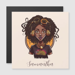 Artist Afro Woman