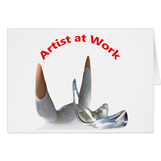 Artist at Work (Front Horizontal)