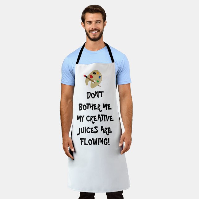 ARTIST AT WORK   Adult Apron (Worn)