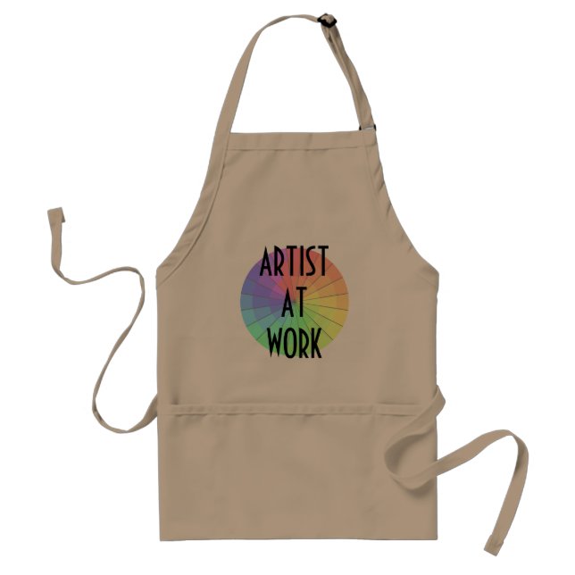 Artist At Work Apron Painting Creating Art Crafter (Front)