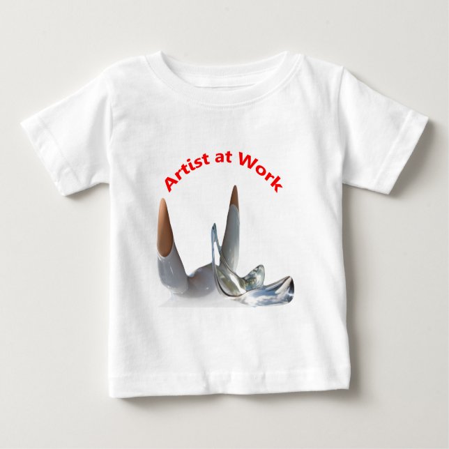 Artist at Work Baby T-Shirt (Front)