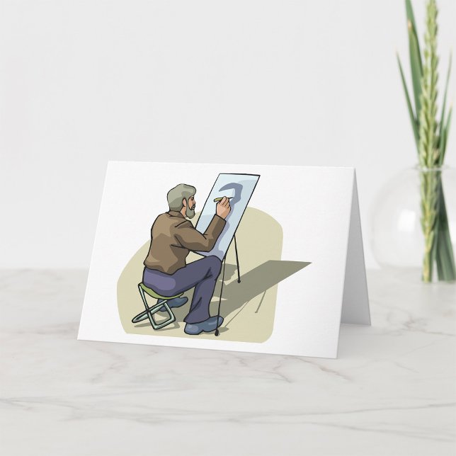 Artist At Work Card (Creator Uploaded)