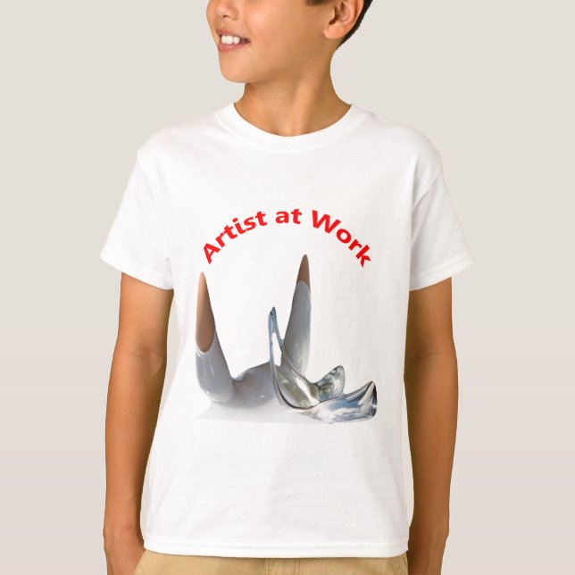 Artist at Work T-Shirt (Front)