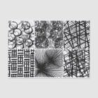 Artist Black White Abstract Circle Line Texture