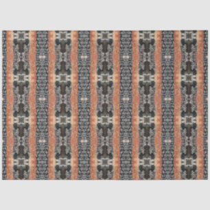 Artist Brown Orange Large Abstract Geometric Tissue Paper