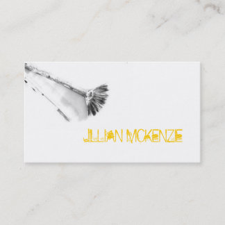 Artist Brush Business Card