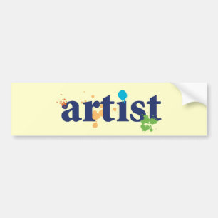 Artist Bumper Sticker