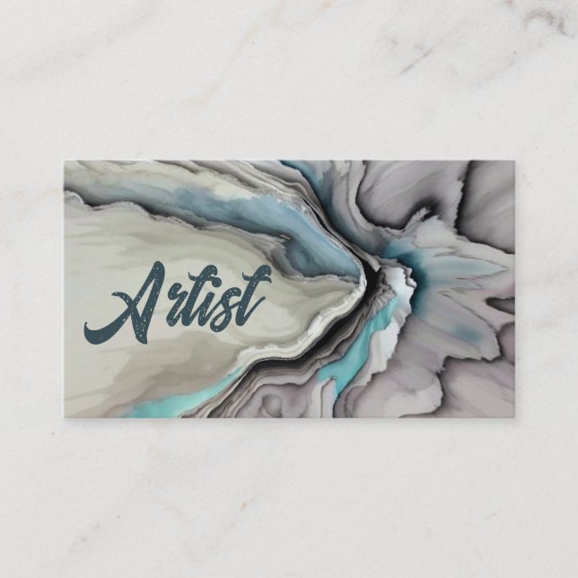 Artist Business Card (Front)