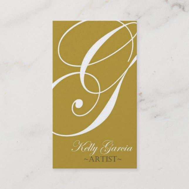 Artist Business Cards (Front)