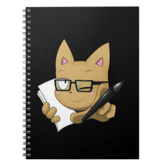 Artist Cat "Without Black Block" Notebook