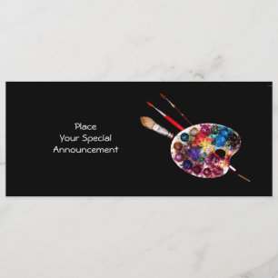 ARTIST COLOUR PALETTE ART SHOW GALLERY EXHIBITION ANNOUNCEMENT