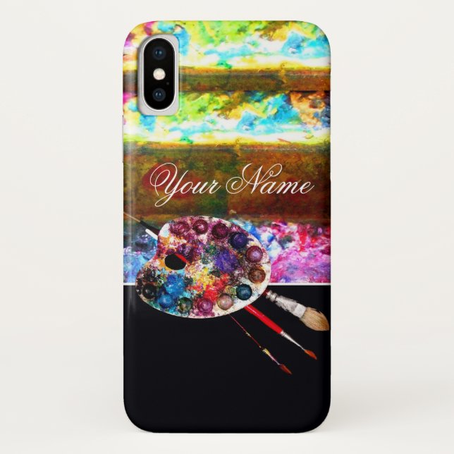 ARTIST COLOUR PALETTE ,Black Case-Mate iPhone Case (Back)