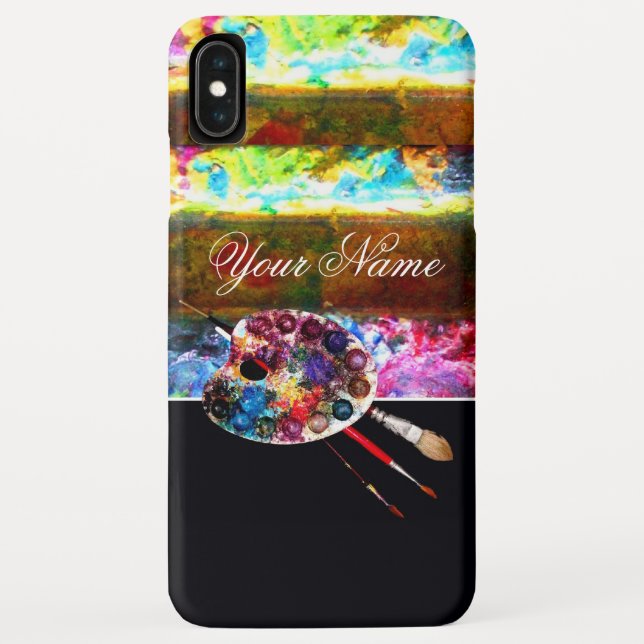 ARTIST COLOUR PALETTE ,Black Case-Mate iPhone Case (Back)