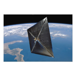 Artist concept of NanoSail-D in space Photo Print