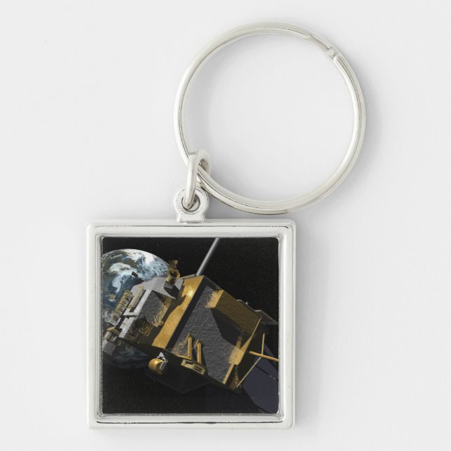 Artist Concept of the Lunar Reconnaissance Orbi 2 Key Ring (Front)