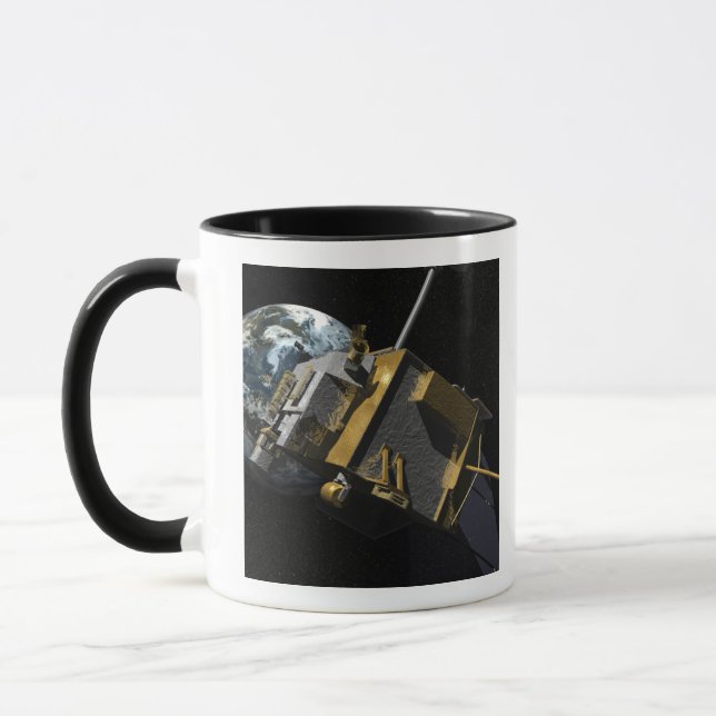 Artist Concept of the Lunar Reconnaissance Orbi 2 Mug (Left)
