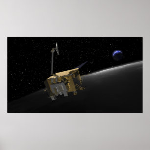 Artist Concept of the Lunar Reconnaissance Orbi 2 Poster