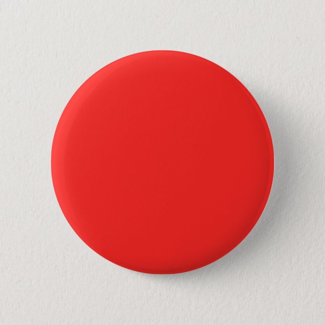 Artist created Red Round Button (Front)