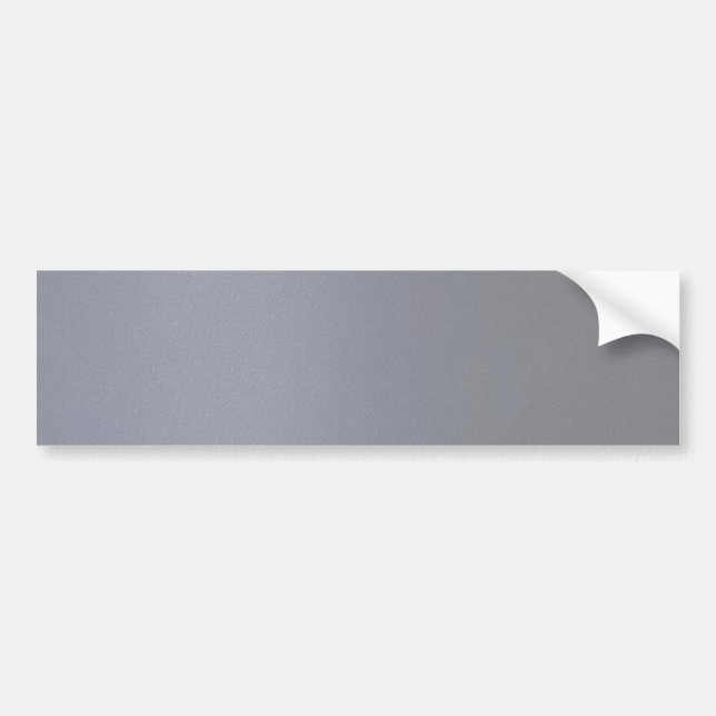 Artist created : Steel Grey Strip Acrylic Look Bumper Sticker (Front)