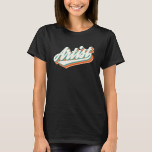 Artist Cute Vintage Graphic T-Shirt