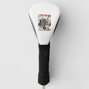 Artist Day Witch Night Halloween Skeleton Painter Golf Head Cover
