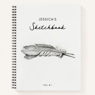 Artist Drawing Art Sketchbook Custom Name  Notebook