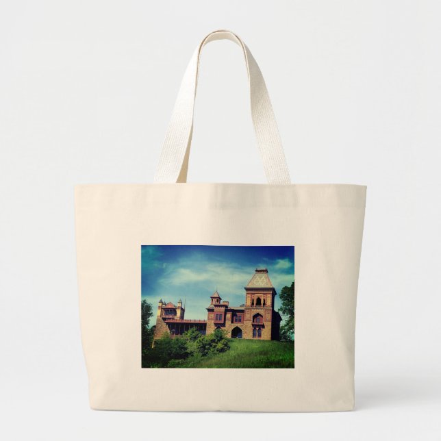 Artist Frederic Edwin Church Hudson, NY Estate Large Tote Bag (Front)