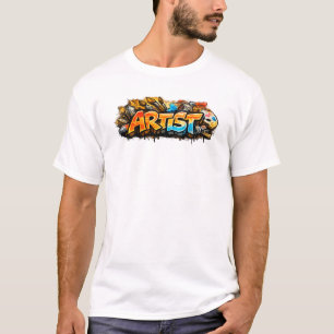 Artist Graffiti Street Art Design T-Shirt