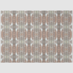 Artist Grey Brown Large Abstract Geometric Tissue Paper