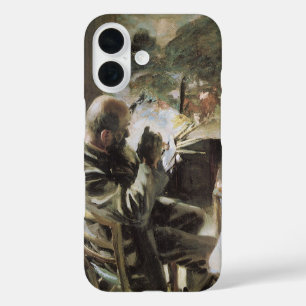 Artist in His Studio by John Singer Sargent iPhone 16 Case