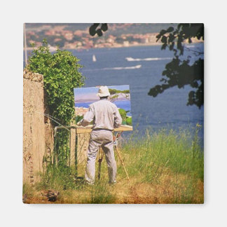 Artist in St. Tropez Magnet