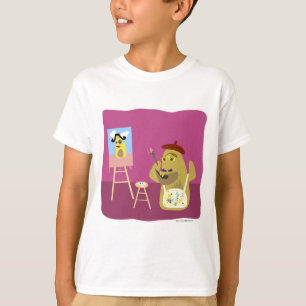Artist Monster Fun Character Cartoon Design T-Shirt
