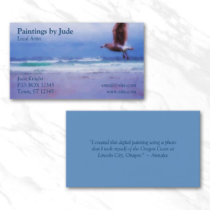 Artist or Painter Business Card