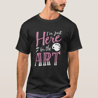 Artist Outfit Apparel for Painter Sketching Paint T-Shirt