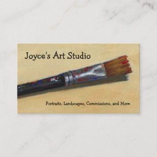 ARTIST PAINTBRUSH: BUSINESS CARDS