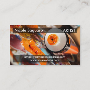 Artist Painter Business Card