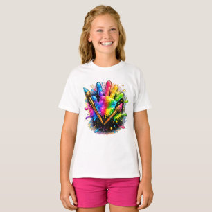 Artist Painter Colourful Painting T-Shirt