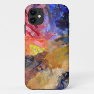 Artist Painter's Palette Colourful Paint  iPhone 11 Case
