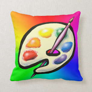 Artist Palette Cushion