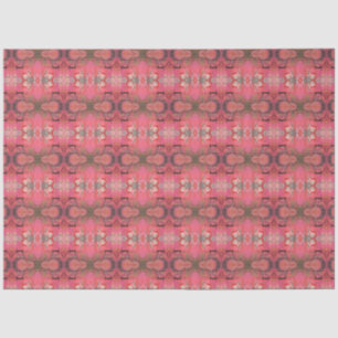 Artist Pink Black Large Abstract Geometric Tissue Paper