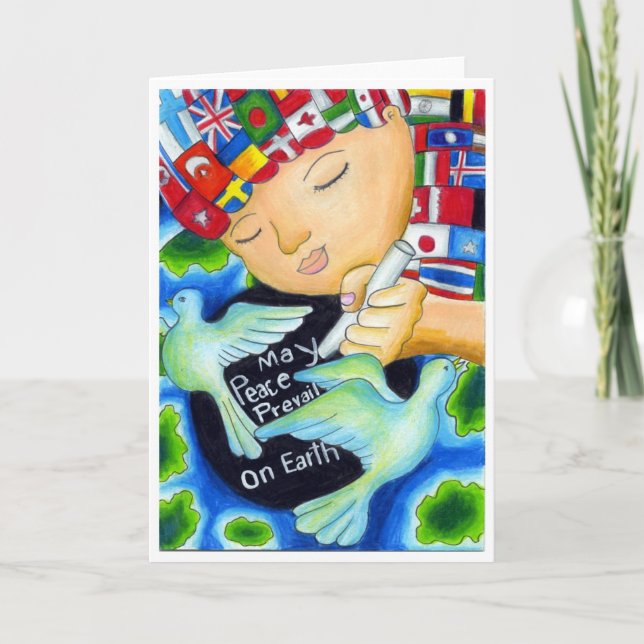 Artist Pitchapa ~ Age 11 ~ Thailand Card (Front)