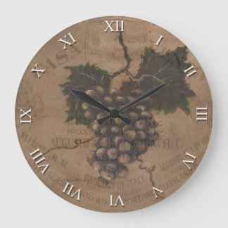 Artist Series Clock - Tuscan Wine Clock