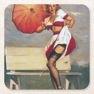 Artist Square Paper Coaster