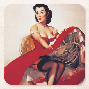Artist Square Paper Coaster