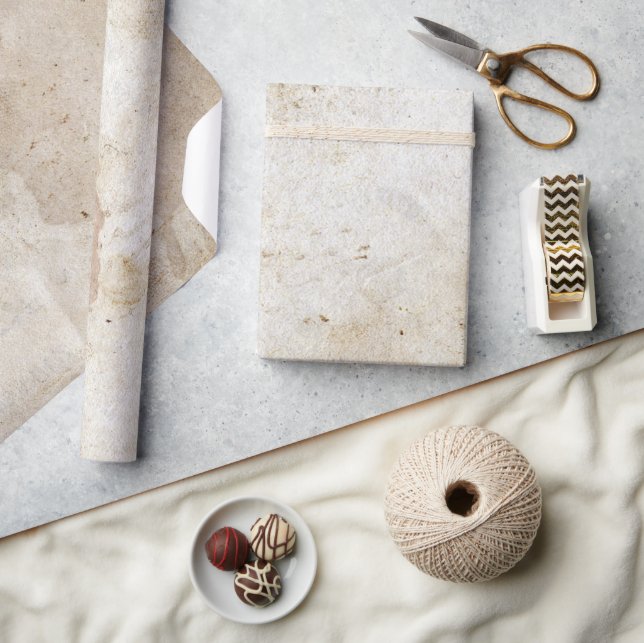 Artist Studio Grunge Antique Beige Parchment Paper (Crafts)