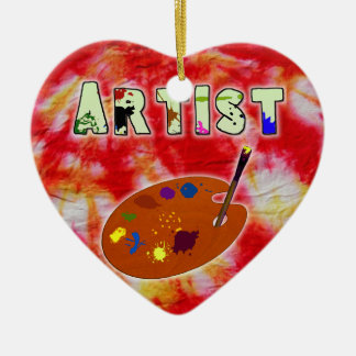 Artist Tie Dye Ornament