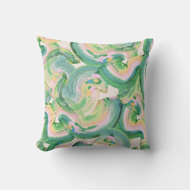 Artistic Abstract Cushion (Front)