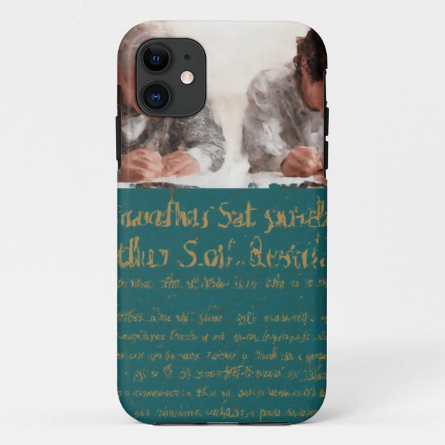 Artistic Abstract Mobile Case – Unique Hand-Painte (Back)